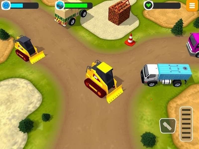 Dozer Power Pro construction site challenge